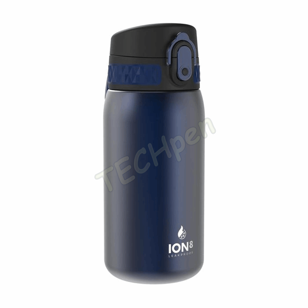 ΙΟΝ ΜΕΤΑΛΛΙΚΟ ΘΕΡΜΟΣ SLIM 320ml ΣΚΟΥΡΟ ΜΠΛΕ Ι8Τ-S350FΝΑV