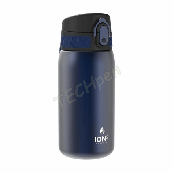 ΙΟΝ ΜΕΤΑΛΛΙΚΟ ΘΕΡΜΟΣ SLIM 320ml ΣΚΟΥΡΟ ΜΠΛΕ Ι8Τ-S350FΝΑV