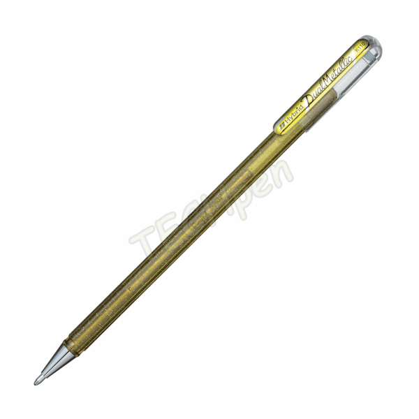 PENTEL ΣΤΥΛΟ GEL 1.0 DUAL METALLIC ΧΡΥΣΟ K110DΧ