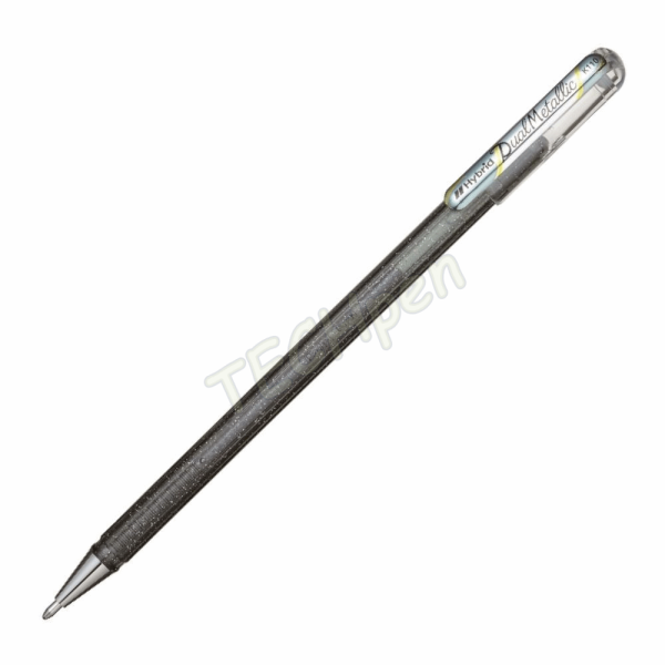 PENTEL ΣΤΥΛΟ GEL 1.0 DUAL METALLIC K110 ΑΣΗΜΙ K110DΖ