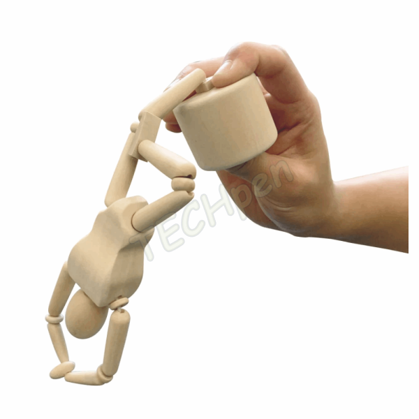 KIKKERLAND YOGI PUSH PUPPET