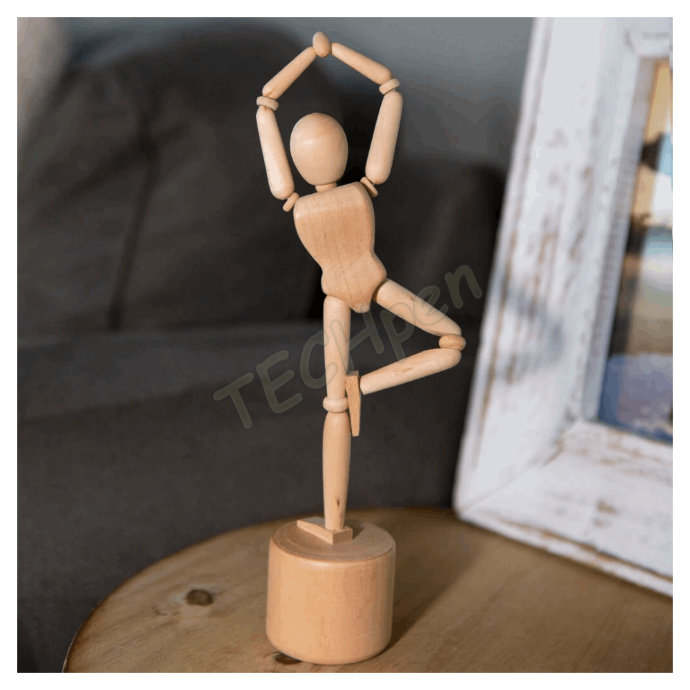 KIKKERLAND YOGI PUSH PUPPET