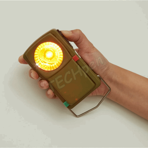 KIKKERLAND HUCKLEBERRY MORSE CODE LIGHT