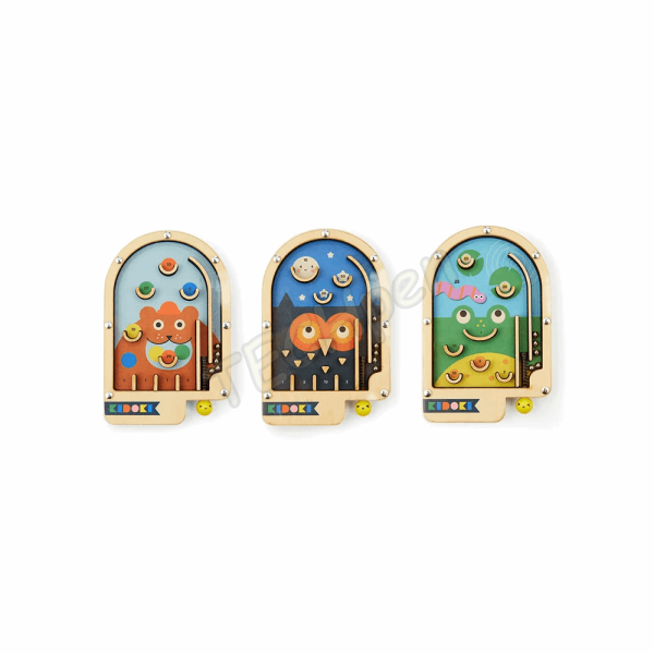 KIKKERLAND WOODEN PINBALL KID22-A-F